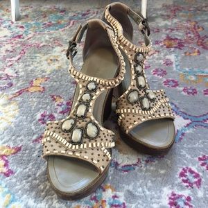Banana Republic Beaded Wedge